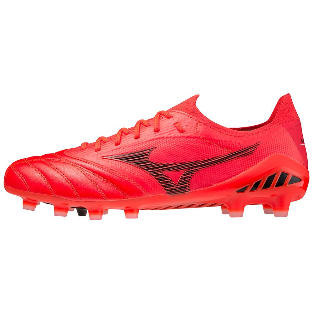 Mizuno Women's Morelia Neo III Beta Japan Soccer Cleats Red/Black (P1GA209060-YQO)